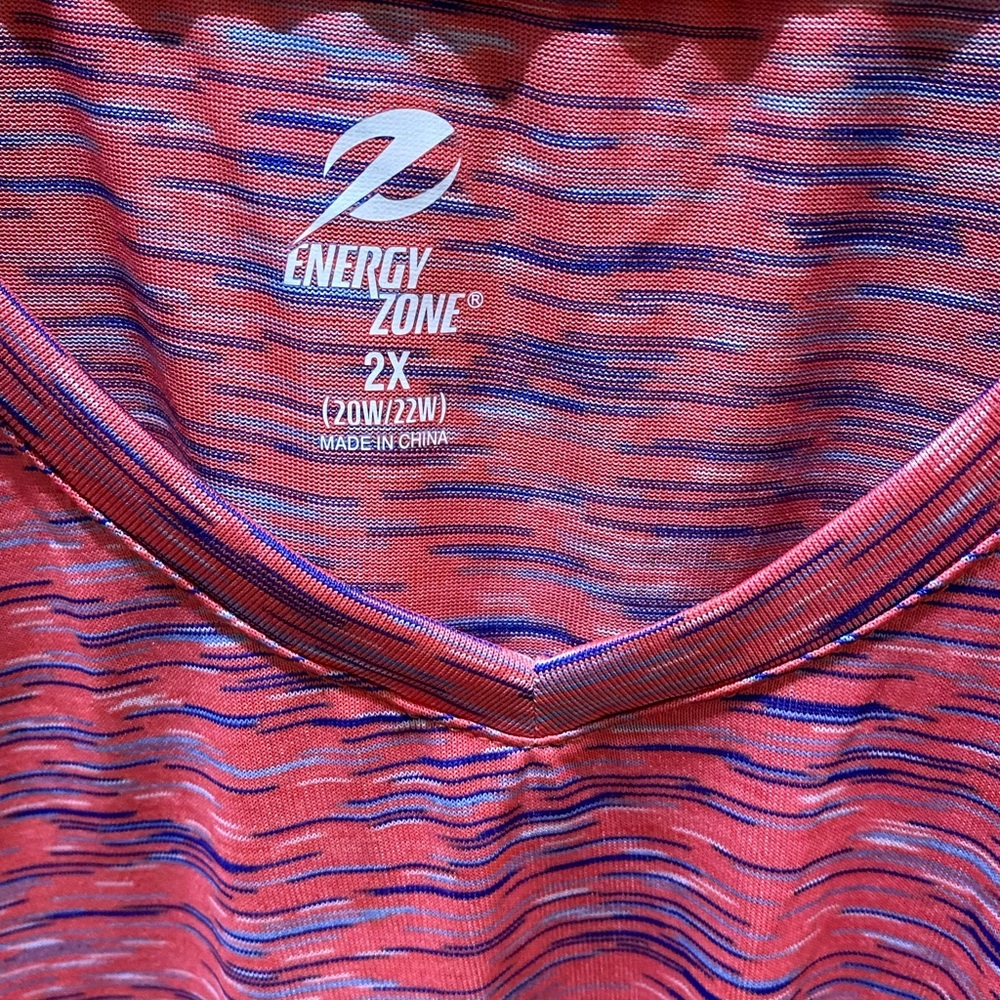 NWT- Energy Zone women’s tank 👚 shirt pink sz 2x plus - Picture 3 of 6